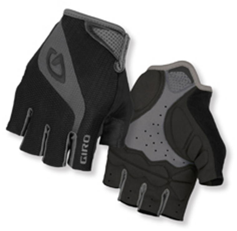 Giro Bravo Handschuh kurz sw/grau Größe: Größe: Gr. M