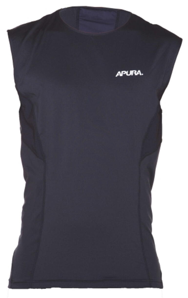Apura Sleeveless He Shirt schwarz Größe: Größe: XL