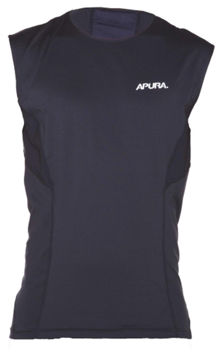 Apura Sleeveless He Shirt schwarz Größe: XXL