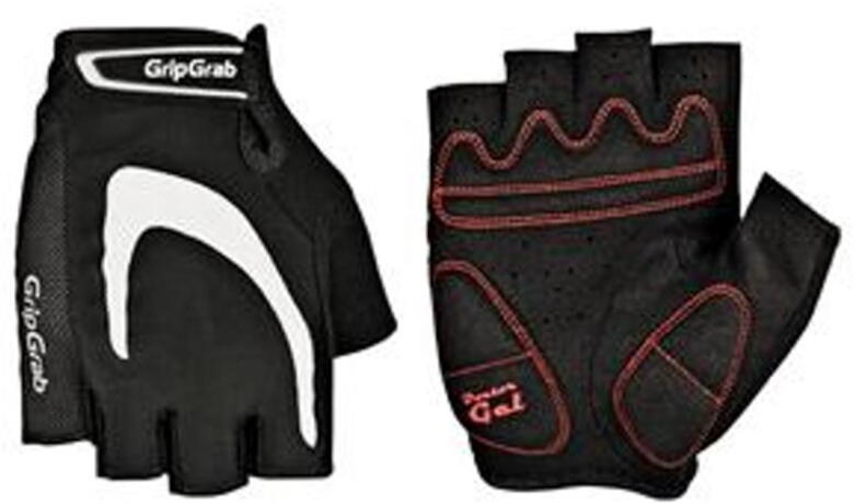 GripGrab Handschuh Super Gel sw/weiß Größe: 8