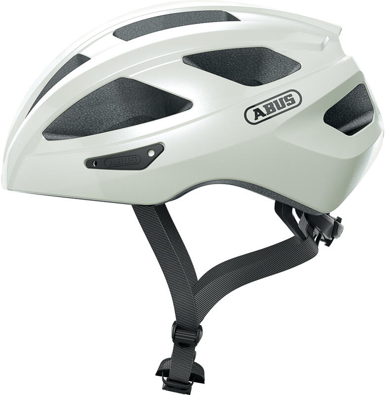 Abus Helm MACATOR pearl white Größe: 52-58 cm