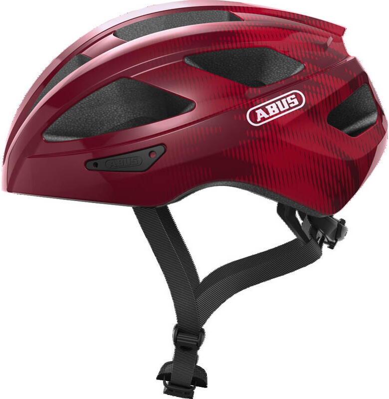 Abus Helm MACATOR bordeaux red Größe: 58-62 cm