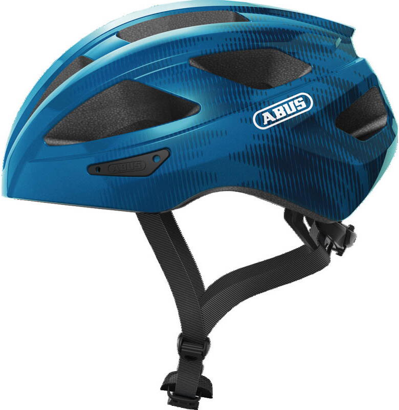 Abus Helm MACATOR steel blue Größe: 52-58 cm