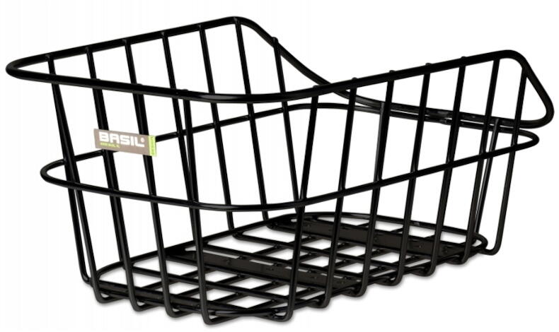 Basil Cento Alu HR-Designkorb sw