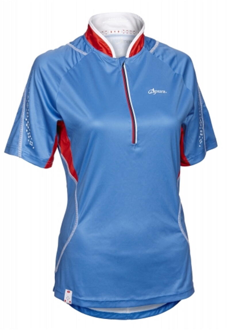 Apura Damen Trikot Stroll blau/rot Größe: Größe: L