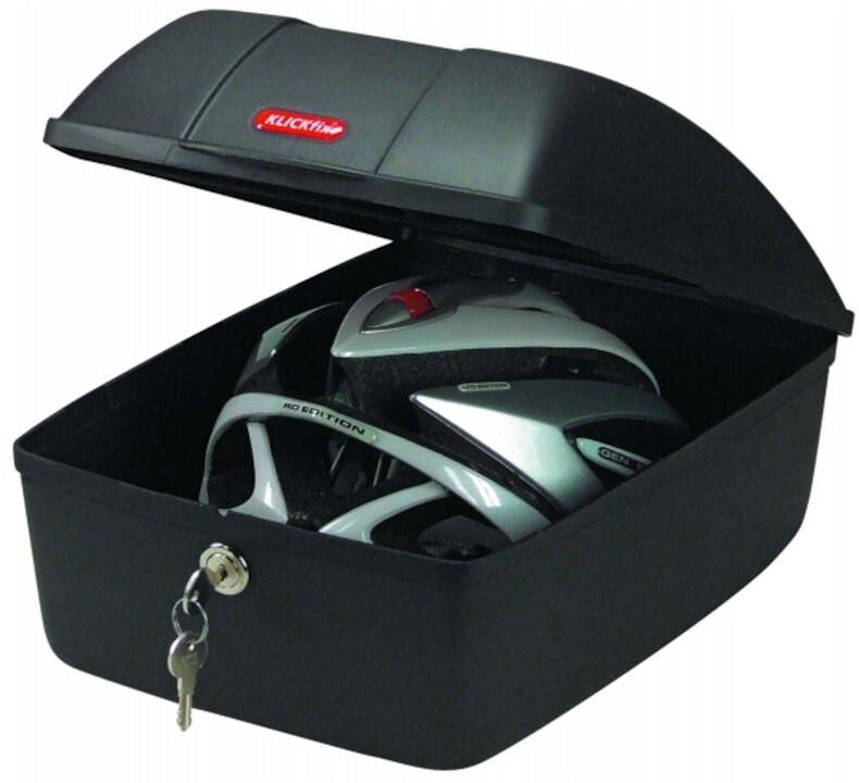 KLICKfix Hartbox mit Schloss 12Liter sw