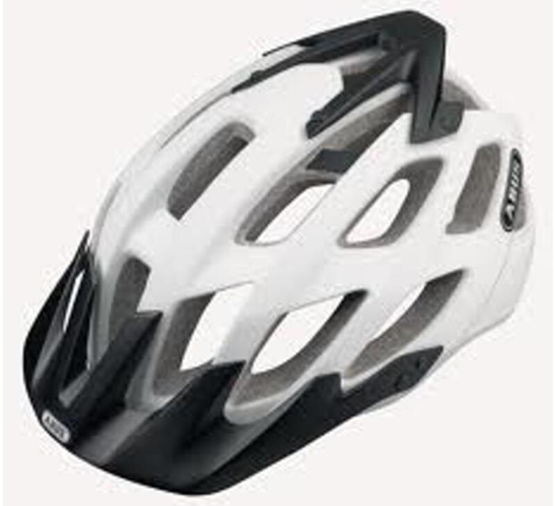 Abus Helm Hill Bill polar weiß Größe: Gr.L = 58-61 cm