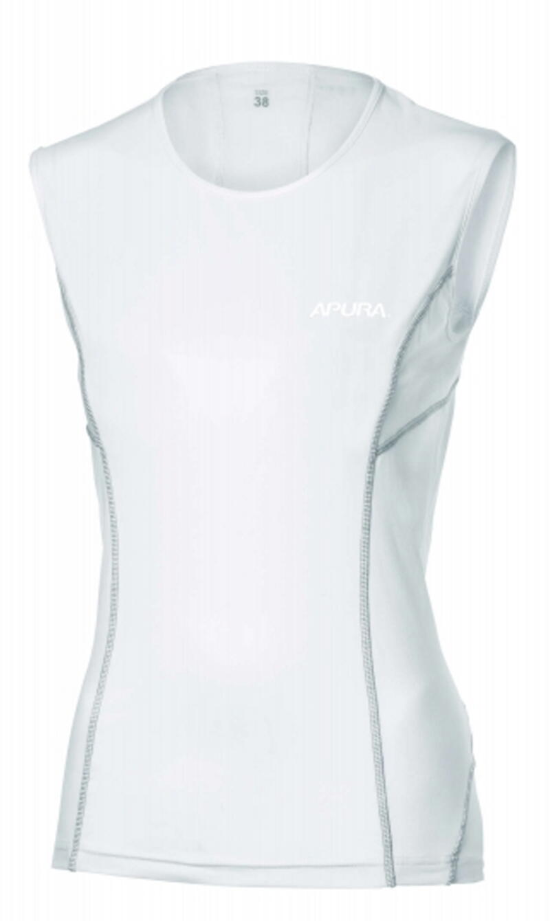 Apura Sleeveless He Shirt weiß Größe: Größe: L