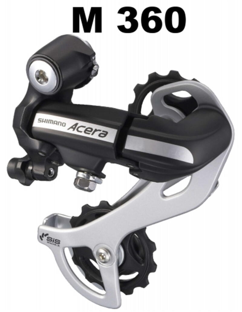 Shimano M 360 Acera Schaltwerk 7/8 sil