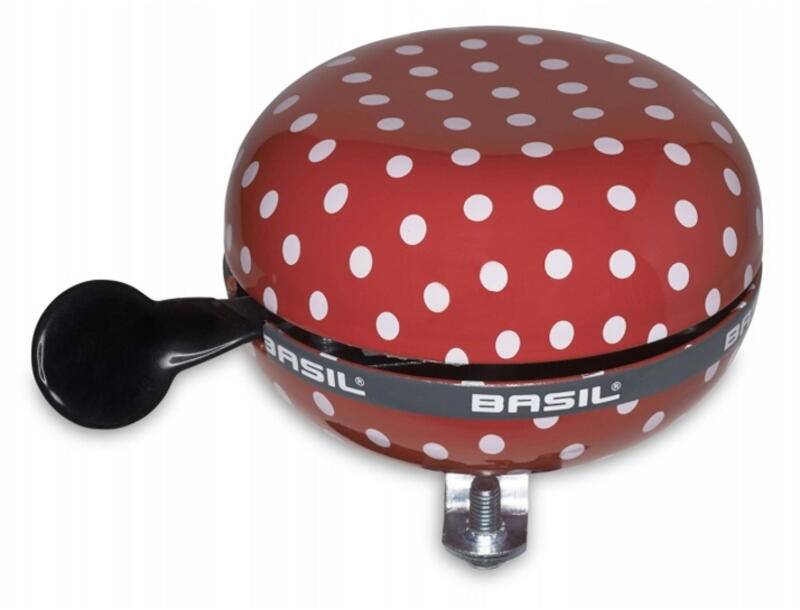 Basil Polkadot Glocke Big Bell rot