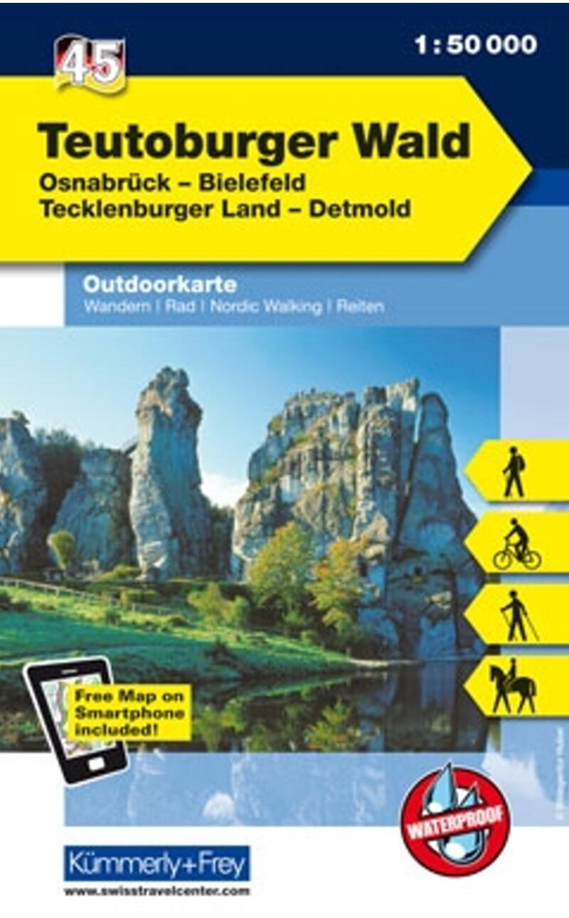 Kümmerly+Frey Porta Westfalic Outdoorkarte