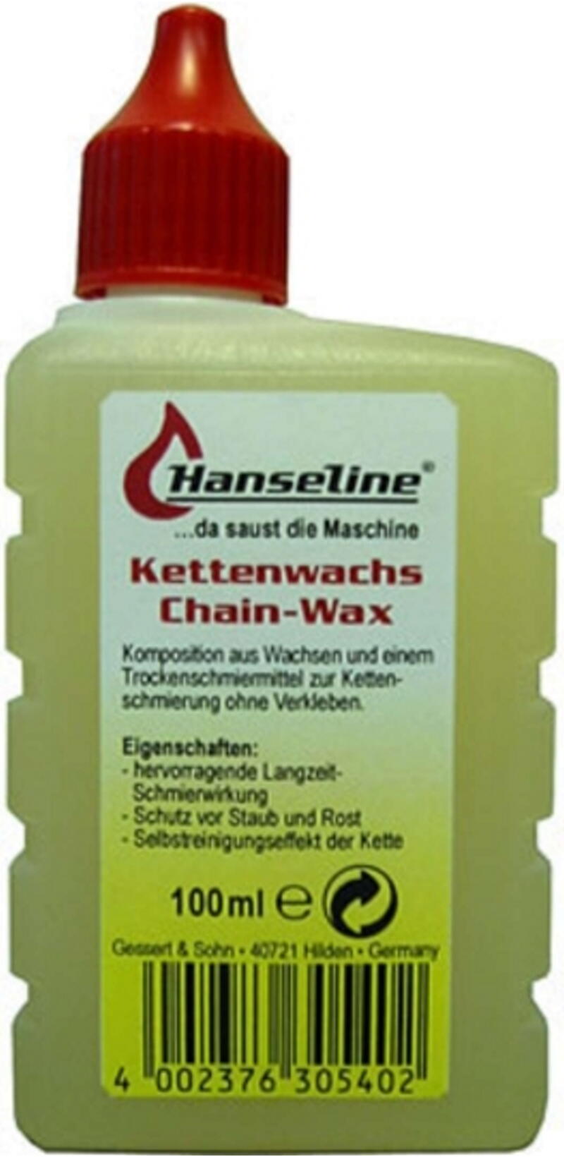 Hanseline Kettenwachs 100ml Größe: 150 ml