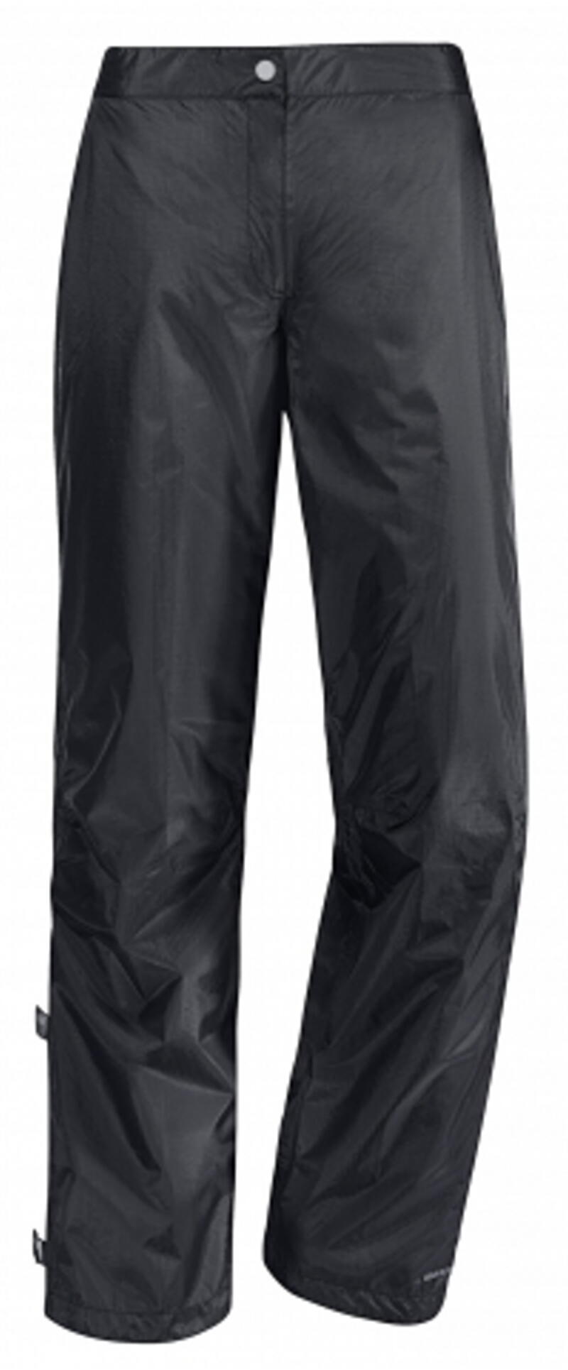 Vaude Women s Yaras Rain Pants sw Größe: Größe: 36