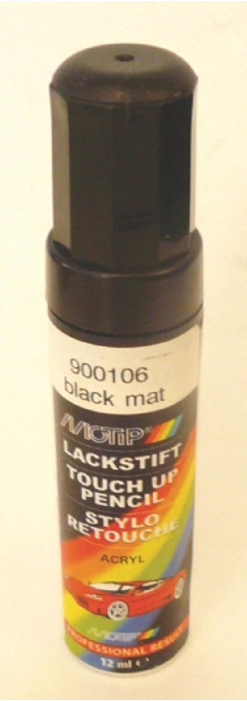 Motip Lackstift schwarz matt 12 ml