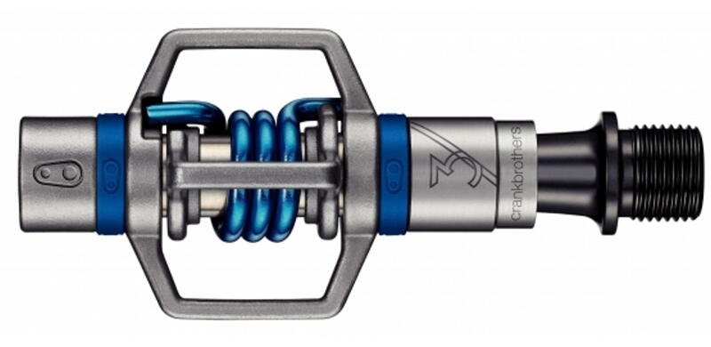 Crankbrothers Eggbeater 3 Pedale silber-blau Größe: 9/16 Zoll