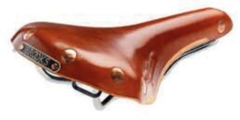 Brooks Swift Chrom Ledersattel honig
