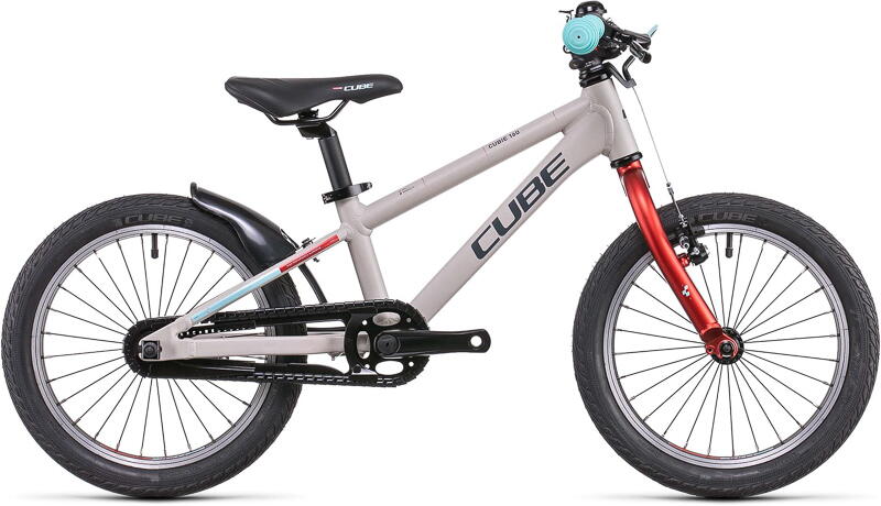 Cube Cubie 160 RT 16" Kinder MTB Offroad mit Rücktrittbremse 16 Zoll 1 Gang-Nabenschaltung Rücktritt grau Rahmenhöhe: 21 cm