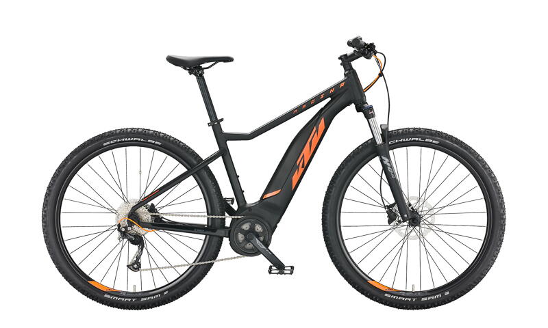 KTM Macina Ride 491 29 Zoll E-MTB 9-Gang Kettenschaltung 400Wh 11Ah Akku schwarz Bosch Rahmenhöhe: 48 cm