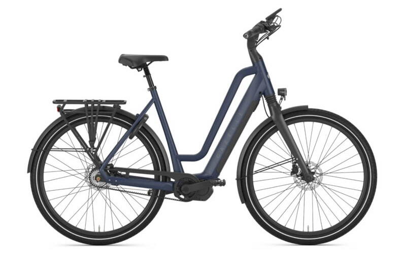 Gazelle Chamonix C5 HMS 28 Zoll City E-Bike 5-Gang Freilaufnabe 630Wh 17,5Ah Akku blau Shimano Rahmenhöhe: 49 cm
