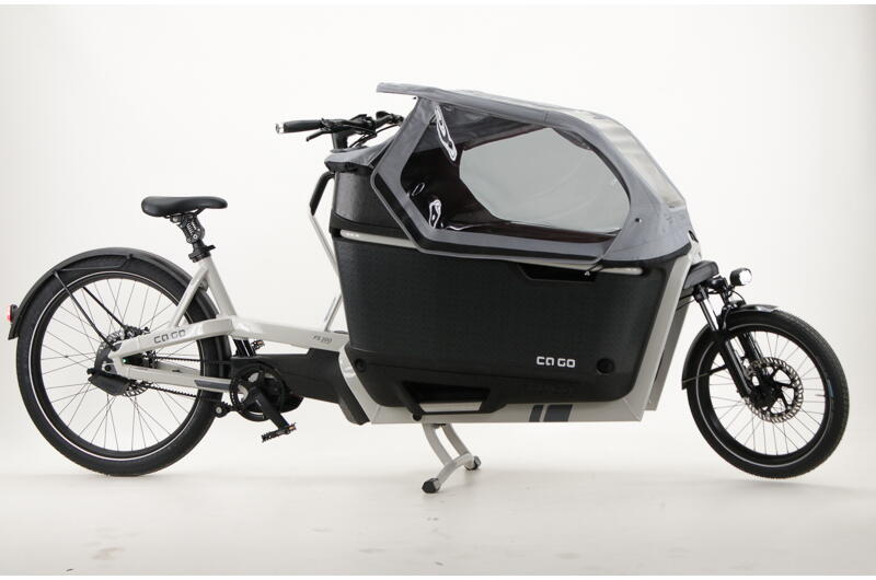 Ca Go FS200 Familiy Comfort Plus 20/27 Zoll Cargo-E-Bike stufenlose Automatikschaltung 625Wh 16,7Ah Akku grau Rahmenhöhe: Unifit