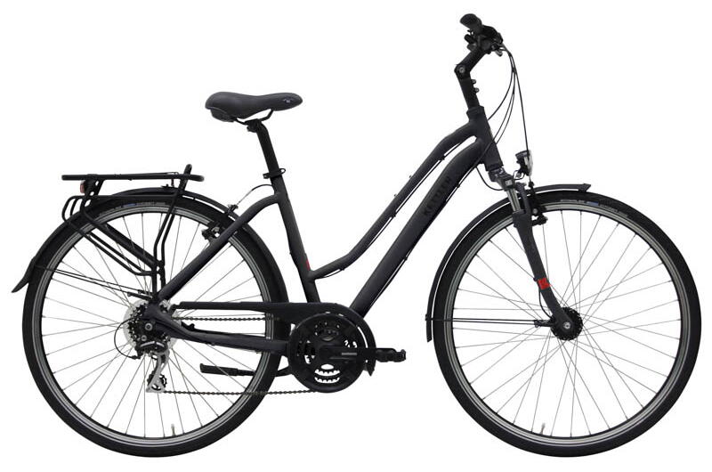 Kettler Alu Rad Traveller 1.0 Trekkingrad mit 21-Gang Shimano Kettenschaltung 28 Zoll 21 Gang Kettenschaltung schwarz Rahmenhöhe: 45 cm