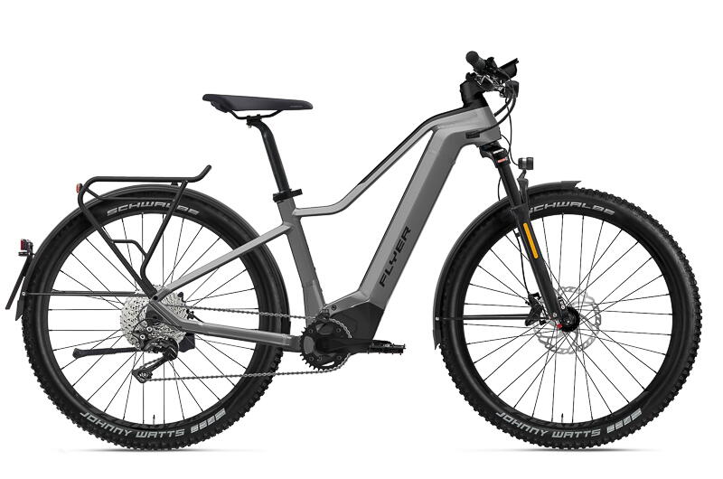 Flyer Goroc 2 6.30 29 Zoll SUV-E-Bike 12-Gang Kettenschaltung 750Wh 20.1Ah Akku silber Flyer Rahmenhöhe: 50 cm