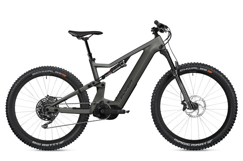 Flyer Uproc X 29"/27,5" Allmountain E-Bike 11-Gang Kettenschaltung 630Wh 17.5 Ah Akku anthrazit FIT Rahmenhöhe: 45 cm