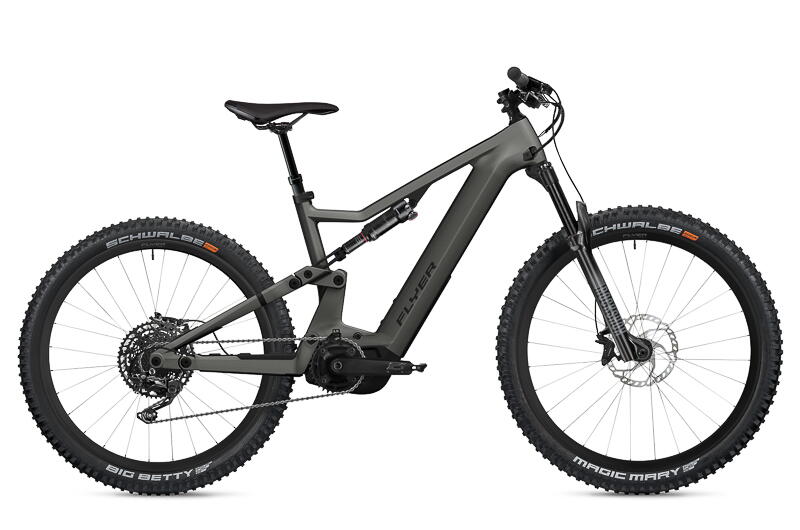 Flyer Uproc X 29"/27,5" Allmountain E-Bike 11-Gang Kettenschaltung 630Wh 17.5 Ah Akku anthrazit FIT Rahmenhöhe: 50 cm