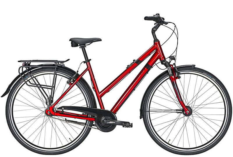 Pegasus Solero SL 8 28 Zoll Trapez Damenrad 8-Gang Nabenschaltung mit Rücktrittbremse rot Rahmenhöhe: 58 cm