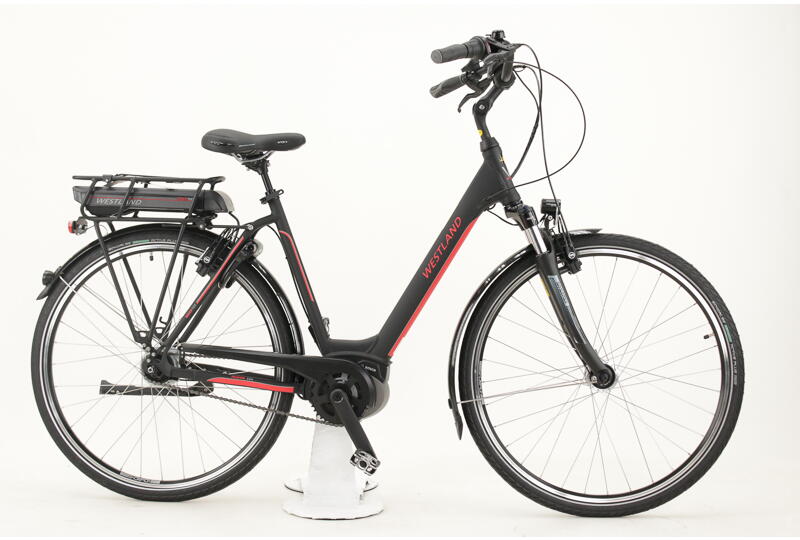 Westland Premium E8N 28 Zoll E-Bike 8-Gang Freilaufnabe 500Wh 13,4Ah Akku schwarz Bosch Rahmenhöhe: 49 cm