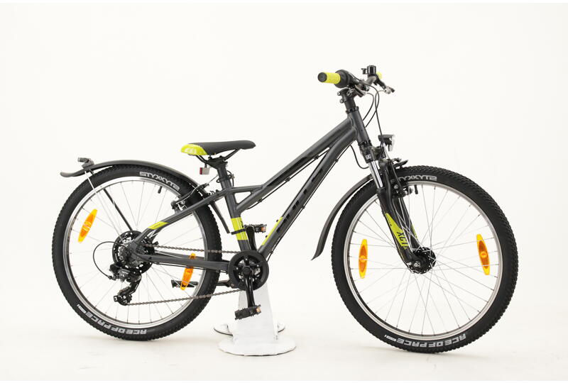 Bulls Sharptail Street 24 Zoll Jungend-MTB 7-Gang Kettenschaltung grau Rahmenhöhe: 32 cm