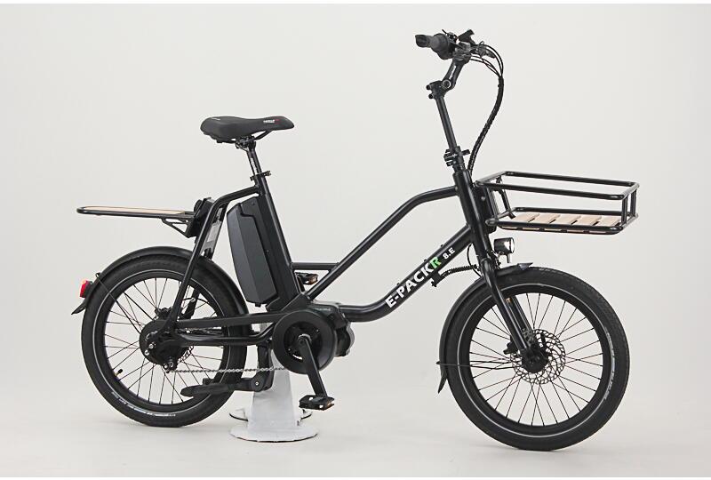 Metz Mobility E-Packr 8.E 20 Zoll Lasten E-Bike stufenloser Nabenschaltung 500Wh 13,3Ah Akku schwarz Rahmenhöhe: 50 cm