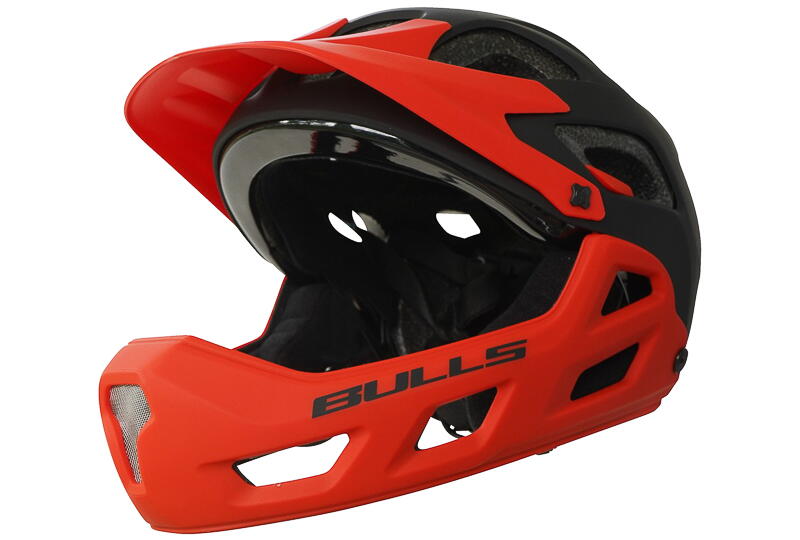 Bulls Helm Whistler CG black/red Größe: 52-56 cm