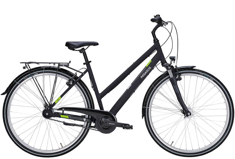 Pegasus Avanti 7 28 Zoll Trapez Damenrad 7-Gang Nabenschaltung Rücktritt schwarz Rahmenhöhe: 55 cm