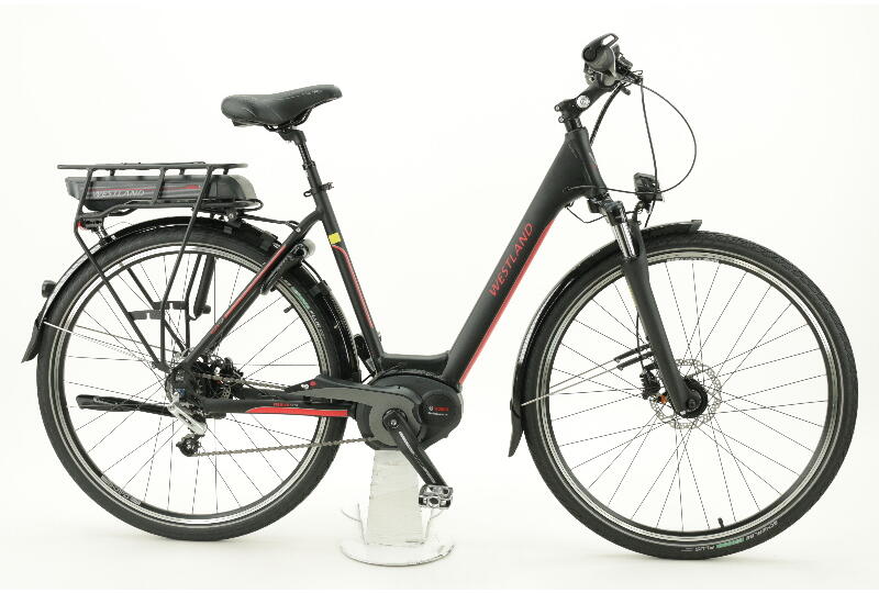 Westland Premium N8 28 Zoll E-Bike 8-Gang Freilaufnabe 500Wh 13Ah Akku schwarz Bosch Rahmenhöhe: 53 cm