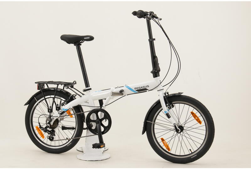 Pegasus P7S Easy Faltrad 20 Zoll mit 7-Gang Kettenschaltung weiß Rahmenhöhe: -