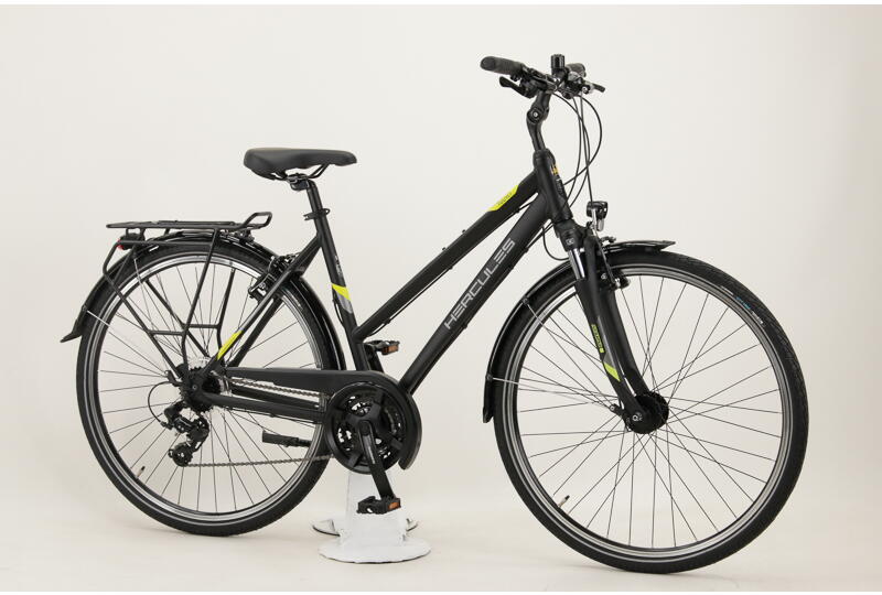 Hercules Tourer 21 28 Zoll Trapez Trekkingrad 21-Gang Kettenschaltung schwarz Rahmenhöhe: 46 cm