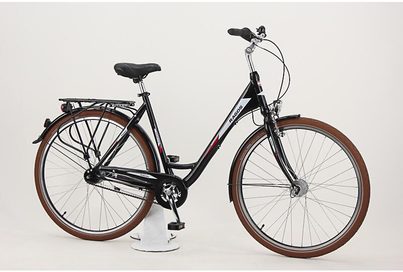 Ragos Tour Lite 28 Zoll Damenrad 7-Gang Rücktrittbremsnabe schwarz Rahmenhöhe: 54 cm