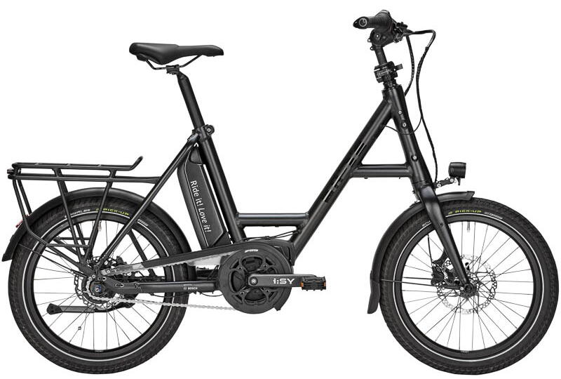 I:SY S8 RT Unisex Kompakt-E-Bike 20 Zoll 8-Gang Rücktrittbremse 500Wh 13.4 Ah Akku schwarz Bosch Rahmenhöhe: 47 cm