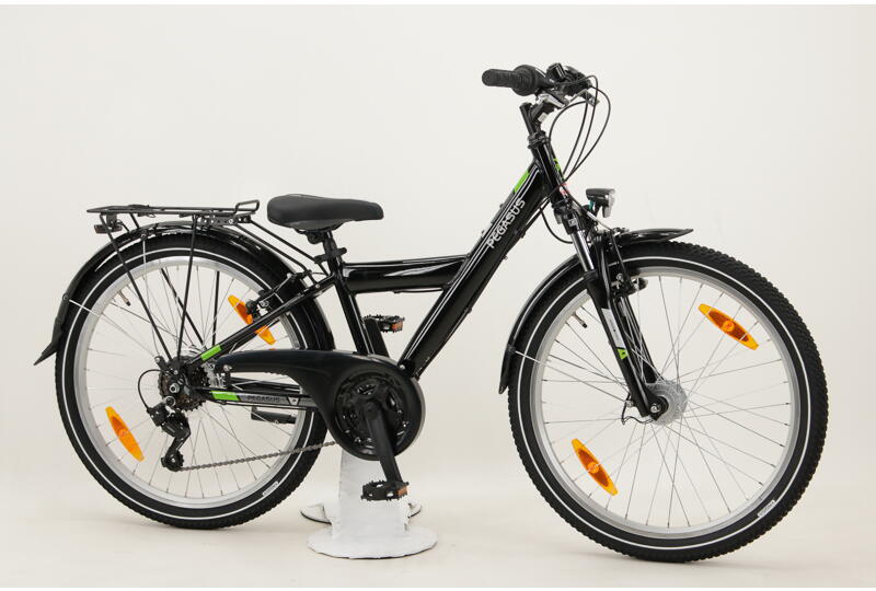 Pegasus Avanti 18 24 Zoll Jugendrad 18-Gang Kettenschaltung schwarz Rahmenhöhe: 32 cm