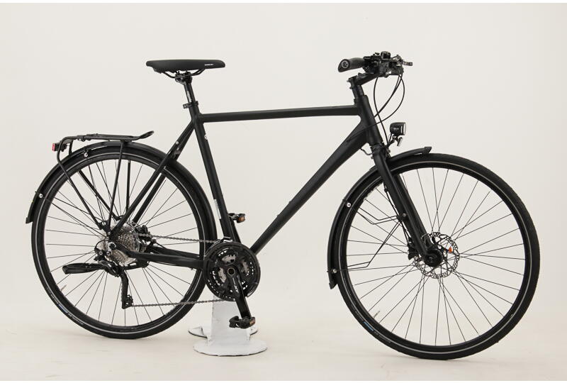 Rabeneick TS7  28" Alu-Speed Trekkingrad 30-Gang Kette Deore / XT, Disc Brakes 28 Zoll 30 Gang Kettenschaltung schwarz Rahmenhöhe: 55 cm