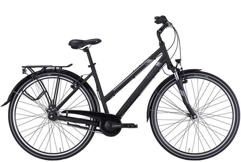 Pegasus Piazza 7 28 Zoll Trekkingrad 7-Gang Rücktrittbremsnabe schwarz Rahmenhöhe: 55 cm