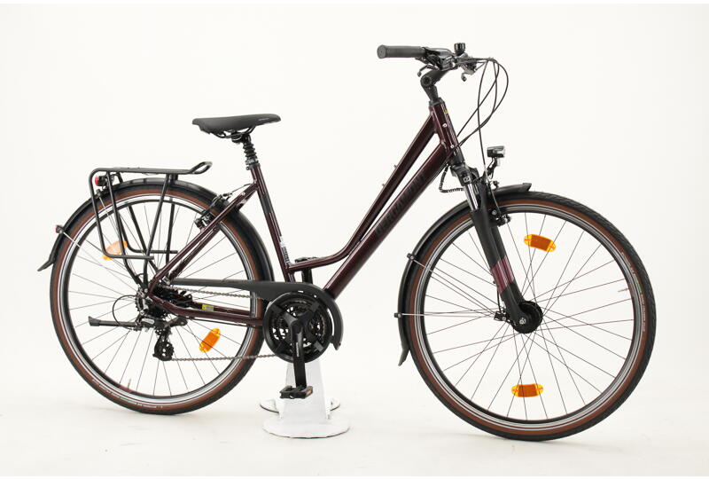 Bergamont Horizon 3 Amsterderm 28" Alu-Trekkingrad 24-Gang Shimano Kettenschaltung 28 Zoll 24 Gang Kettenschaltung lila Rahmenhöhe: 44 cm