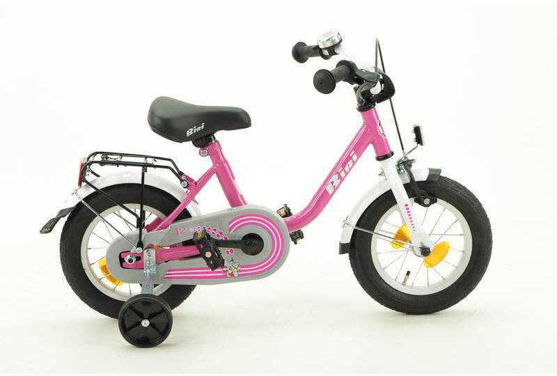 Bibi 12 Zoll Spielrad Rücktrittbremsnabe pink Rahmenhöhe: 23 cm