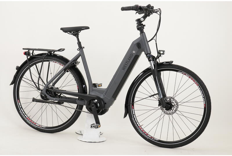 Westland On Tour 28 Zoll E-Bike 5-Gang Rücktrittbremsnabe 500Wh 13,4Ah Akku grau Bosch Rahmenhöhe: 57 cm