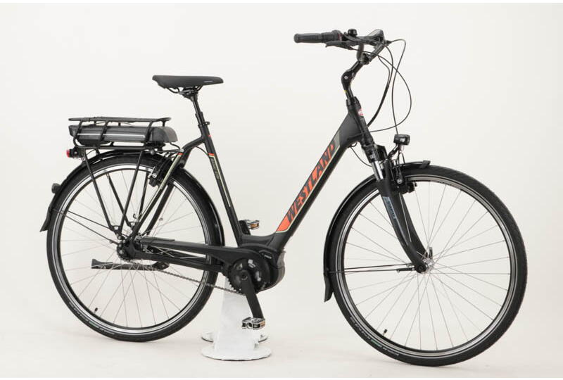 Westland Basic E7N 28 Zoll E-Bike 7-Gang Rücktrittbremsnabe 300Wh 8,2Ah Akku schwarz  Rahmenhöhe: 53 cm