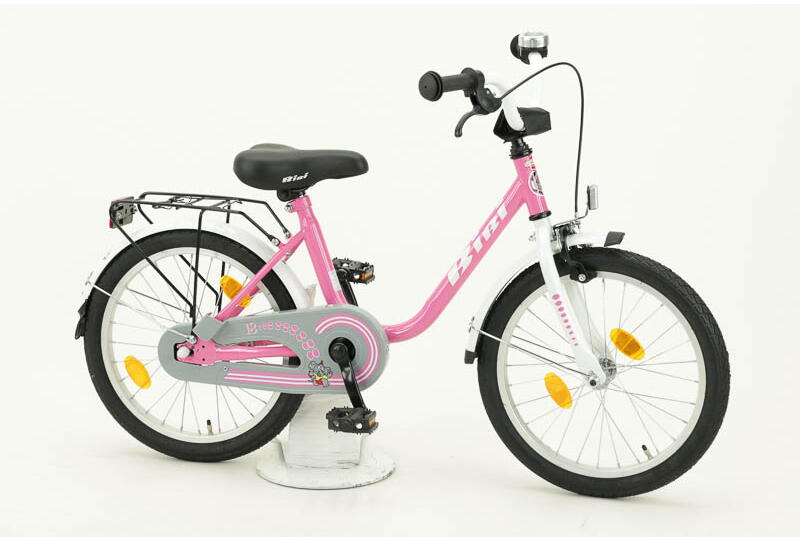 Bibi Bibi 18" Kinderrad mit Rücktrittbremsnabe 18 Zoll pink Rahmenhöhe: 29 cm