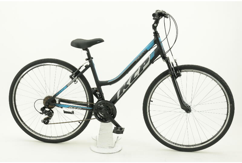 KCP Marathon Lady 28" Crossrad 21-Gang 28 Zoll Damenfahrrad 21 Gang Kettenschaltung schwarz Rahmenhöhe: 46 cm