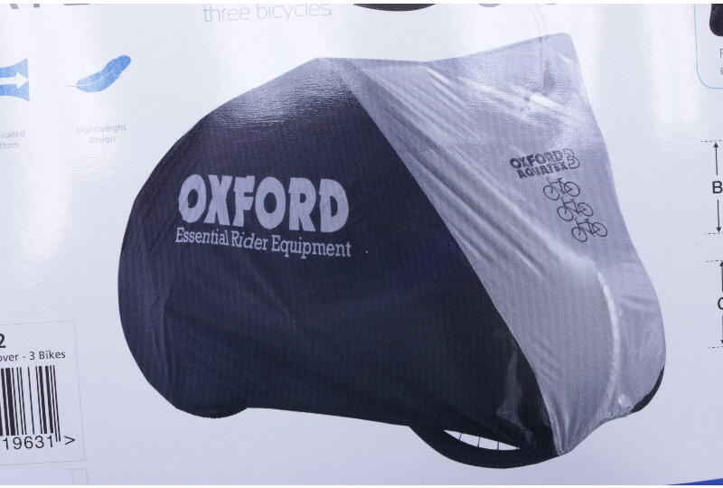 Oxford Fahrradgarage "Aquatex" sw/sil