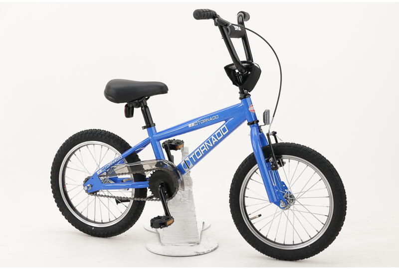 Tornado Tornado 16" Kinder BMX-Rad mit Rücktrittbremsnabe, VR-V-Brake 16 Zoll 1 Gang Rücktrittnabe blau Rahmenhöhe: 21 cm